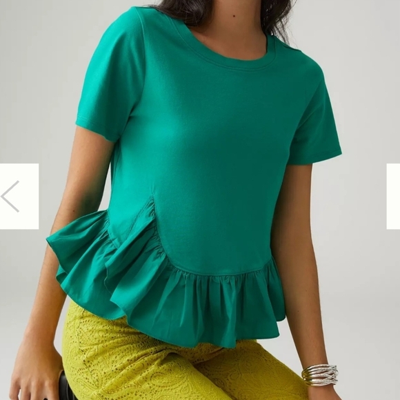 Maeve Ruffle-Hem Top - Picture 3 of 4